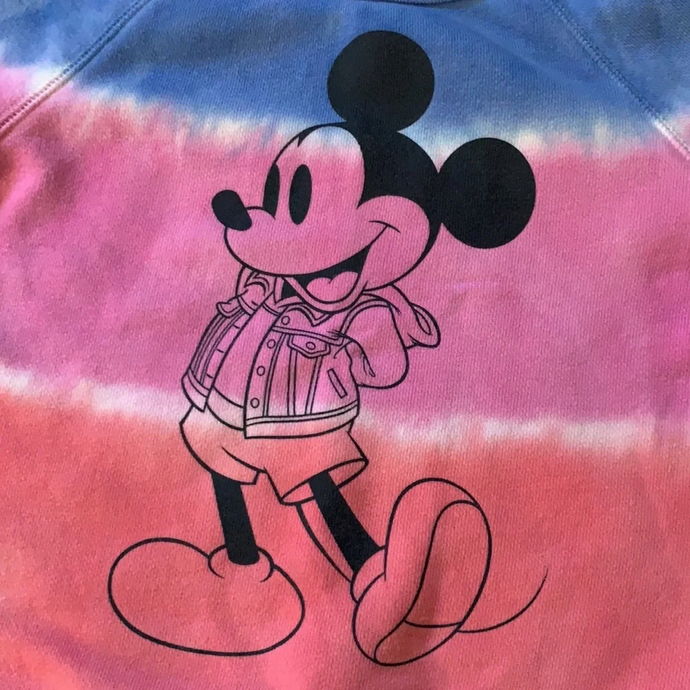 Gap x Disney Mickey Mouse Tie Dye Sweatshirt